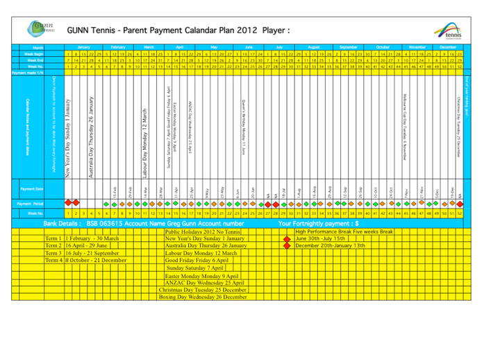 Gunn tennis Parent Calandar12 Plan 2012